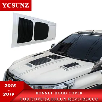 ABS Капот с Гайками Для Toyota Hilux Revo Rocco 2016 2017 2018 2019 2020 Пикап Автомобильные Аксессуары Ycsunz
